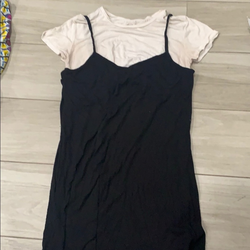 Two-piece shift dress